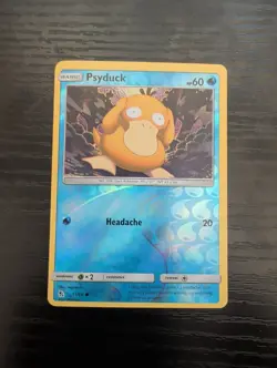 Psyduck 11/68 Common Hidden Fates Pokemon Reverse Holo Near Mint - Image 1