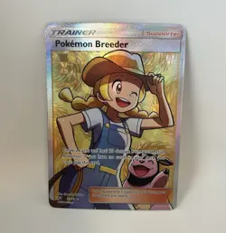 Pokemon Breeder 73/73 - NM - Shining Legends - Image 1