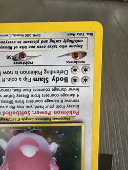 Pokemon Blissey Neo Revelation Holo Rare - Image 5