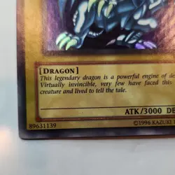 Konami Yu-Gi-Oh! TCG Blue-Eyes White Dragon SDK-001 Ultra Holo ATK/DEF Unlimited - Image 5