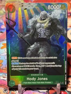 HODY JONES - One Piece OP06-035 - AA Alt Art Super Rare SR Wings of the Captain - Image 1