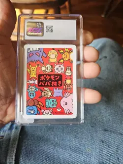 2019 Pokemon Japanese Playing Cards Old Maid Meowth CGC 10 PRISTINE - Image 2