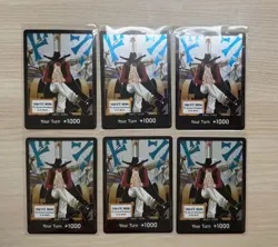 Lot Of 6: DON!! Card (Dracule Mihawk) - One Piece The Azure Sea's Seven (OP14) - Image 1