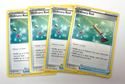 Ordinary Rod 171/202 4x x4 Pokemon Card Sword & Shield Base Playset - Image 1