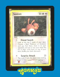 Sentret 75/109 EX Team Rocket Returns Common Pokemon Card - Image 1