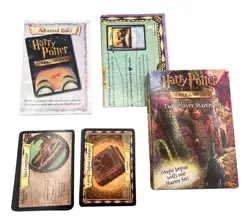 Harry Potter Trading Card Game Two Player Starter Set - Preowned - Complete READ - Image 1
