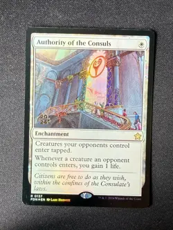 Authority of the Consuls PRERELEASE (Foundations) - Magic (MTG) NM - Image 1