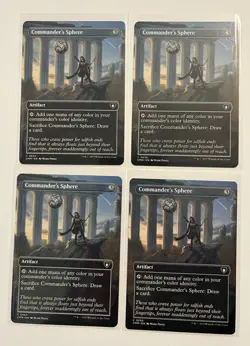 MTG – Commander Masters – Commander Sphere Borderless 0655 x 4 - Image 1