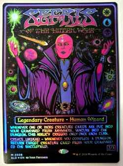 Sefris of the Hidden Ways - FOIL Rare - MTG Dungeons & Dragons Secret Lair 2508 - Image 1