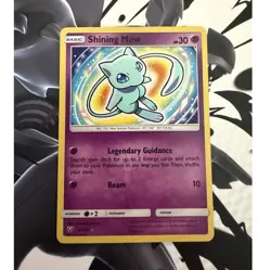 Pokemon Shining Mew 40/73 Shining Legends Shiny Holo Rare Card English 2017 - Image 1