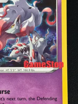 Pokemon Hisuian Zoroark Gamestop Stamp Promo Holo Rare - Image 3