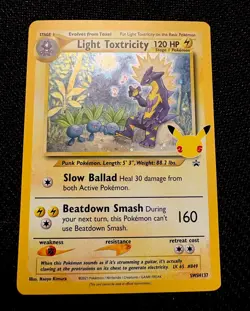 Light Toxtricity SWSH137 Sword & Shield Promo Holo EN 2021 120HP - Image 1