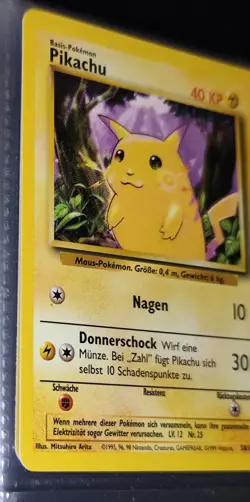 Pokemon TCG - Pikachu 58/102 + Raichu 14/102 [Holo] (Base Set 1999/Deutsch) Top - Image 4