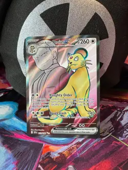 TEAM ROCKET'S PERSIAN EX 219 DESTINED RIVALS POKEMON NM - Image 1