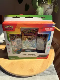 Pokemon TCG First Partner Illustration Collection Series 1 Box - Image 2