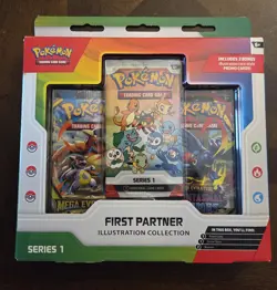 Pokemon TCG First Partner Illustration Collection Series 1 Box - Image 1
