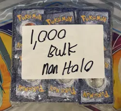 Pokemon 1,000 Cards Bundle All Random Bulk, All Non holo Cards - Image 2