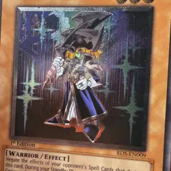 Yugioh Silent Swordsman LV3 RDS-EN009 1st Edition Ultimate Rare Light Foil Shift - Image 3