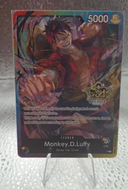Monkey D Luffy Leader - P - 3rd Anniversary Stamped Promo - Image 1
