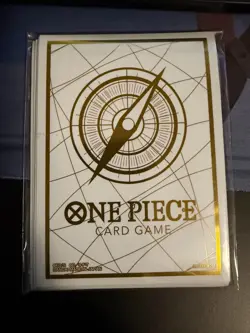 One Piece Card Game Official Gold 10x DON!! Card Sleeves NEW SEALED USA - Image 1