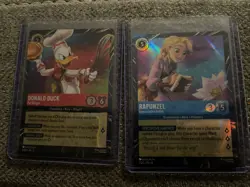 Disney Lorcana TCG EPCOT Promo quest Donald Rapunzel - Image 2