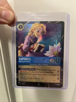 Disney Lorcana TCG EPCOT Promo quest Donald Rapunzel - Image 3
