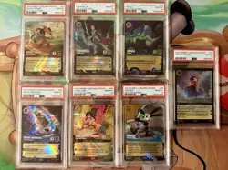 Disney Lorcana 2024 D23 Expo with Mickey Sorcerer Promo PSA 10 Set Sequential 🔥 - Image 1