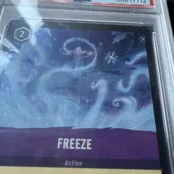2023 Disney Lorcana Freeze Elsa Frozen Foil #63 PSA 10 Gem Mint - Image 4