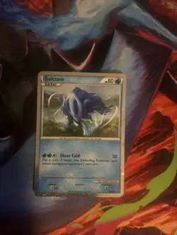Pokemon TCG Suicune HGSS21 2010 Fall Collector's Tin Black Star Promo Holo Card - Image 1