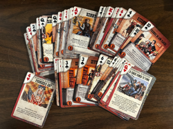Bulk Lot Doomtown Episodes 1 & 2 Cards TCG plus deck box and rulebook - Image 1