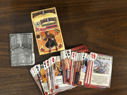 Bulk Lot Doomtown Episodes 1 & 2 Cards TCG plus deck box and rulebook - Image 2
