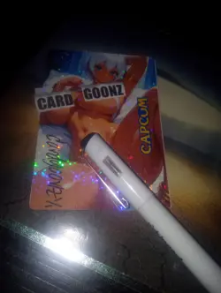Waifu Elena Street Fighter HOLO Card - Image 2