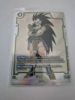Dragon Ball Card Game Fusion World Raditz Manga SB01-026 Alternative - Image 1