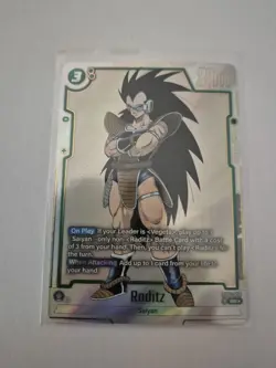 Dragon Ball Card Game Fusion World Raditz Manga SB01-026 Alternative - Image 2