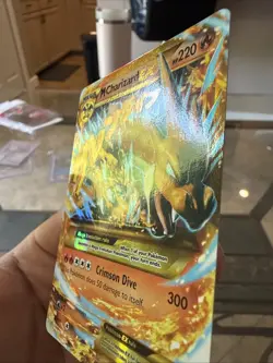 Pokemon 2014 M Charizard EX Secret Ultra Rare Holo Card XY Flashfire 107/106 - Image 5