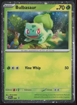 Bulbasaur - (Cosmos Holo) 046 - SV: Scarlet & Violet Promo Cards - NM - Image 1