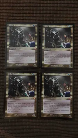 Magic: the Gathering / MtG Retro Silas Renn, Seeker Adept x4 Brothers Commander - Image 1