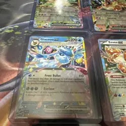 Pokemon Prismatic Evolutions Double Rare EX EEVEE Set Of 9 ENGLISH EEVEELUTIONS - Image 5