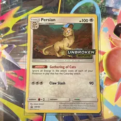 The Pokemon Company Persian SM182 SM Promo Prerelease Holo ENG HP100 Stage 1 - Image 1