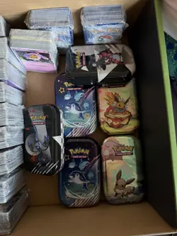 Pokemon TCG Huge Bulk Bundle 3500+ Cards Inc EX Holos & Reverse Holo Tins Joblot - Image 5