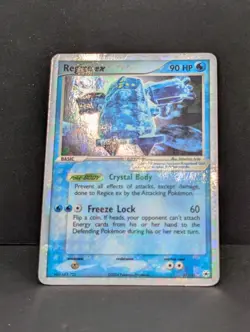 Regice Ex Hidden Legends 97/101 Holo Rare Pokemon TCG Nintendo cracked ice MP+ - Image 3