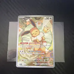 Eevee (Pokemon Center Exclusive) 173 Holo Scarlet & Violet Promo Pokemon NM 9-10 - Image 1