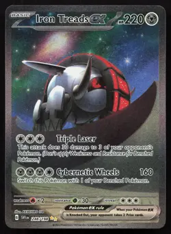 IRON TREADS EX 248/198 SPECIAL ILLUSTRATION RARE SCARLET & VIOLET POKEMON NM/M - Image 1