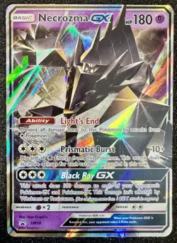Pokemon TCG Necrozma GX - SM58 | Sun and Moon Black Star Promo Holo NM - Image 1