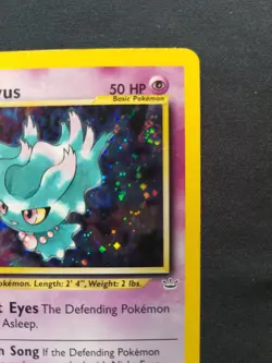 Pokemon Misdreavus Neo Revelation Holo Rare 11/64 Basic 50 NM-LP w / SWIRL - Image 5