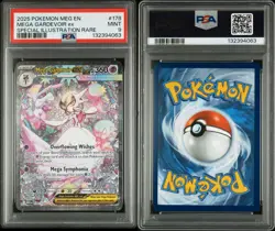 2025 Pokemon MEG EN Special Illustration Rare #178 Mega Gardevoir ex PSA 10 - Image 3