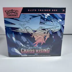 Pokemon TCG: Mega Evolution Chaos Rising Elite Trainer Box ETB Factory Sealed - Image 1