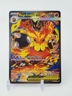 Mega Emboar ex 273/217 Special Illustration Rare Ascended Heroes Pokemon NM - Image 1