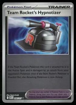 Team Rocket's Hypnotizer 206/217 Ascended Heroes Pokemon Reverse Holo NM - Image 1