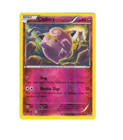 Pokemon - Clefairy - 81/122 - XY Breakpoint - Reverse Holo - NM/M - Image 1